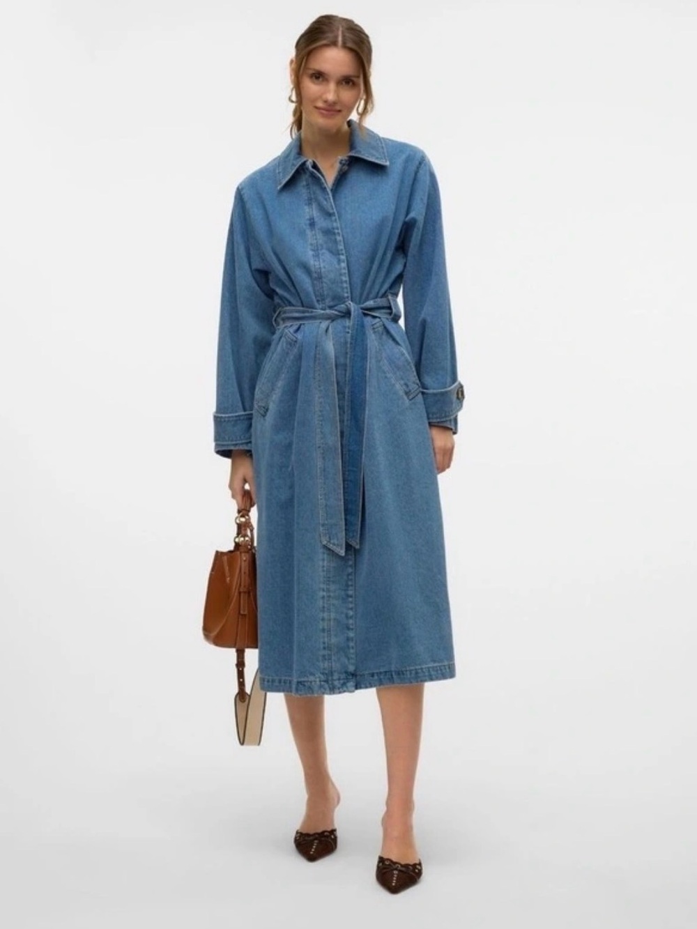 Vero Moda Denim Trench